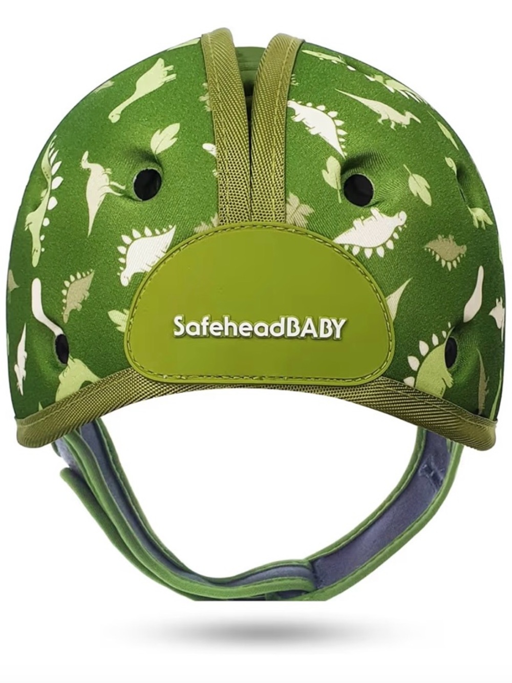 Safehead Baby Head Protection Helmet Dino Green